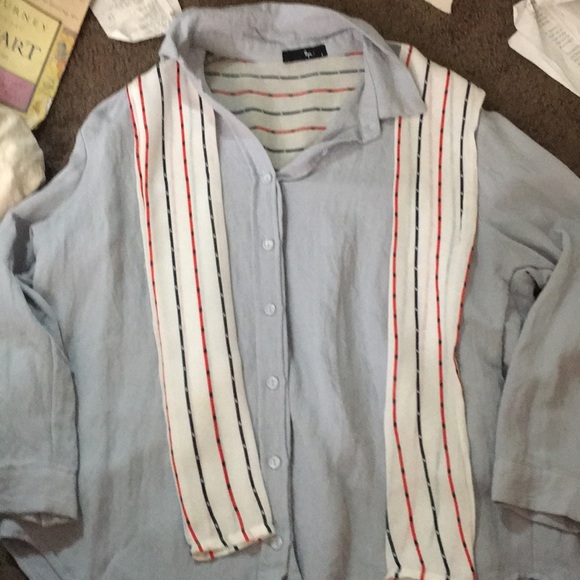 Ryu vintage long sleeve top. - Picture 2 of 5